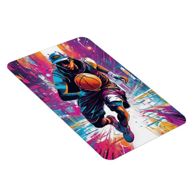 Basketball Magnet (Right Side)