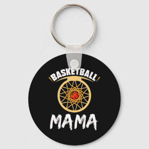 Basketball Mama Hob Key Ring