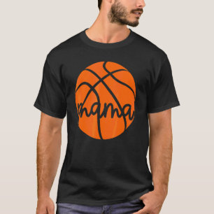 Basketball Mama Vintage Proud Mum Mothers Day 2022 T-Shirt
