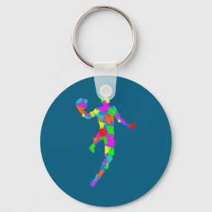 Basketball Men Kids Boys Key Ring