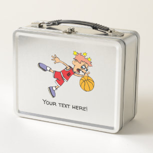 Basketball Metal Lunch Box