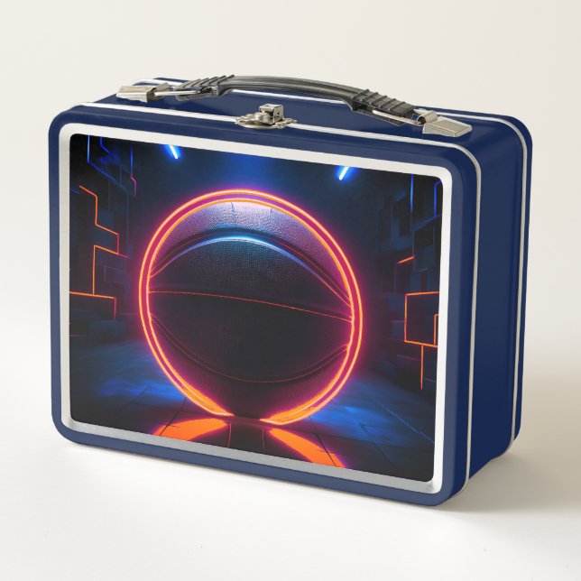 Basketball Metal Lunchbox (Front)