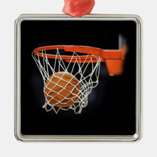 Basketball Metal Ornament