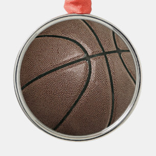 Basketball Metal Ornament