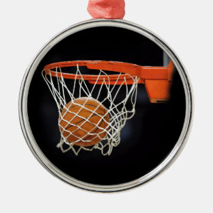 Basketball Metal Ornament