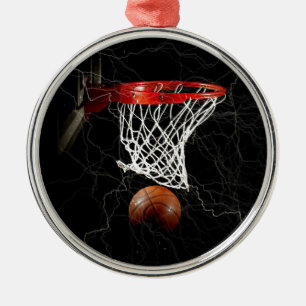 Basketball Metal Tree Decoration