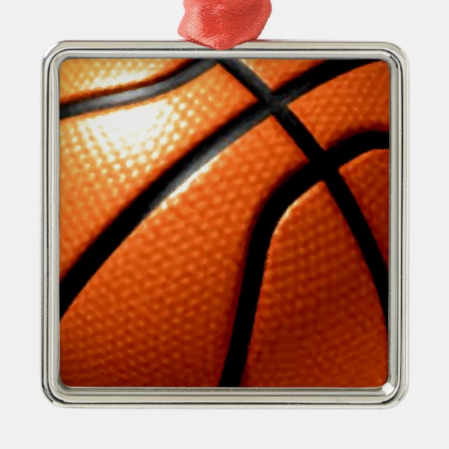 Basketball Metal Tree Decoration (Front)