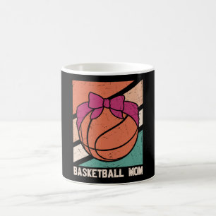 Basketball MOM   Beautiful Basketball Design Coffee Mug