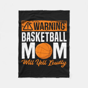 Basketball Mom Player Team Srt Mother S Day Mama Fleece Blanket