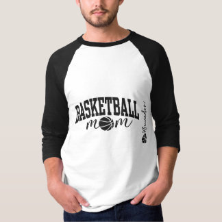 Basketball Mom Typography Design | Sporty Mama Gra T-Shirt