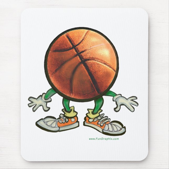 Basketball Mouse Pad (Front)