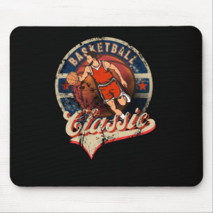 Basketball mouse pad