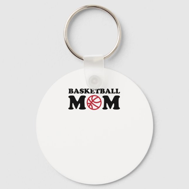 Basketball Mum 5  Key Ring (Front)