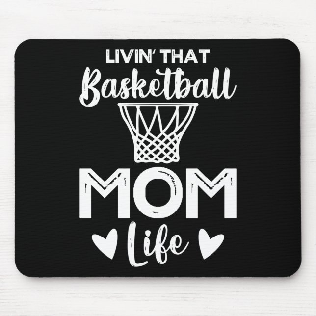 Basketball Mum 6  Mouse Pad (Front)