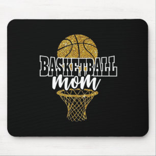 Basketball Mum Basket Hoop  Mouse Pad