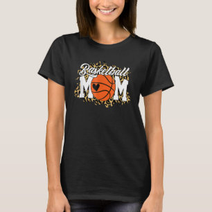 Basketball Mum Basketball Game Day Vibes Mothers D T-Shirt