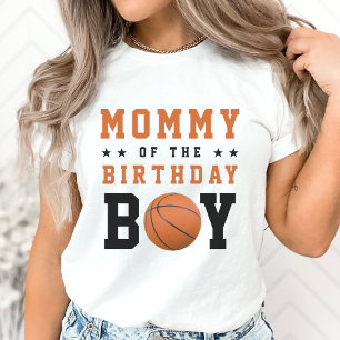 Basketball Mum Birthday Party Parent T-Shirt