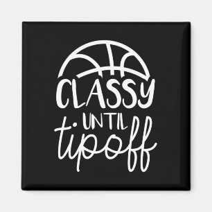 Basketball Mum Cly Until Tipoff Basketball For Wom Magnet
