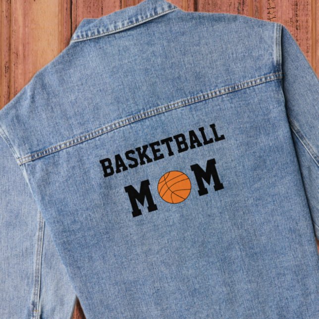 Basketball Mum Denim Jacket (Creator Uploaded)