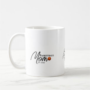 Basketball Mum Established Coffee Mug