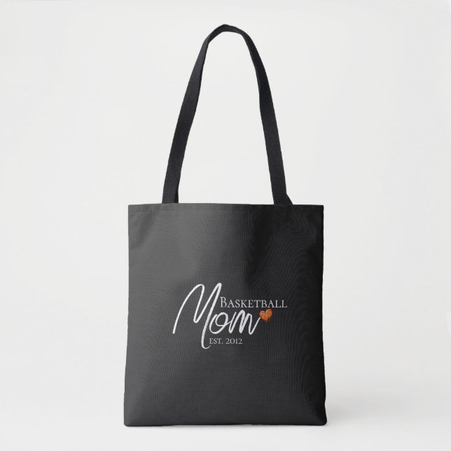 Basketball Mum Established Gift  Tote Bag (Front)
