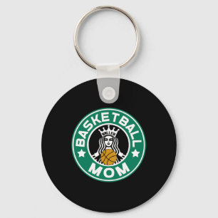 Basketball Mum for Women Mother of Player Women's  Key Ring