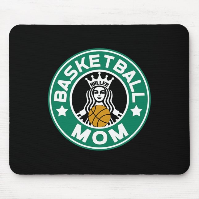 Basketball Mum for Women Mother of Player Women's  Mouse Pad (Front)