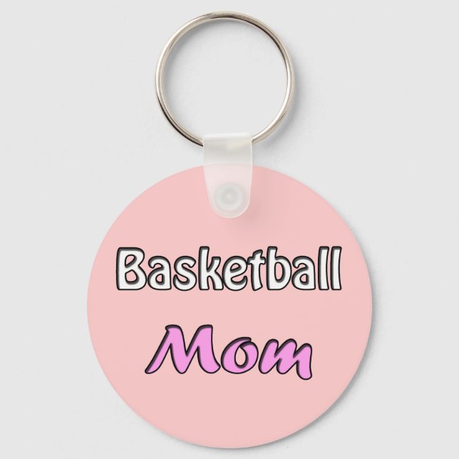 Basketball Mum Key Ring (Front)