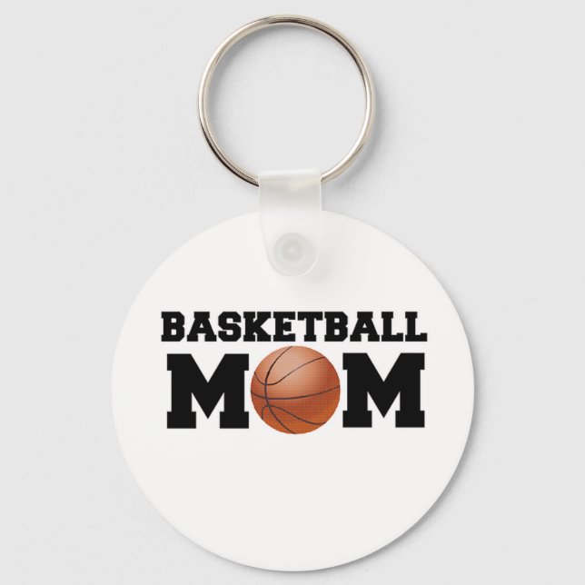 Basketball Mum Key Ring (Front)