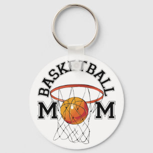 Basketball Mum Key Ring