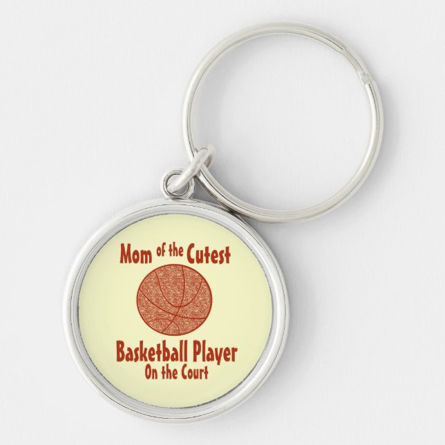 Basketball Mum Key Ring (Front)