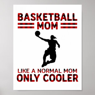 Basketball Mum Like A Normal Mum Only Cooler Poster