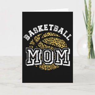 Basketball Mum Lover Fun Mother Basketball Player  Card