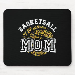 Basketball Mum Lover Fun Mother Basketball Player Mouse Pad