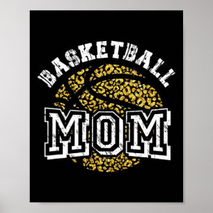 Basketball Mum Lover Fun Mother Basketball Player Poster