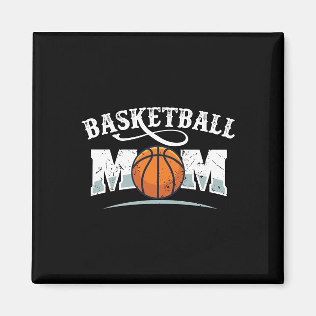 Basketball Mum  Magnet (Front)
