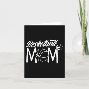 Basketball Mum Match Coach Team Player Mother Momm Card