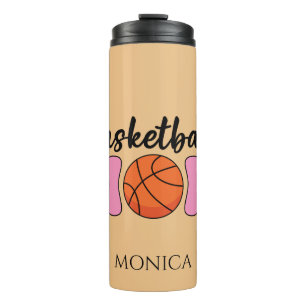 Basketball Mum Mothers Day Personalise Thermal Tumbler