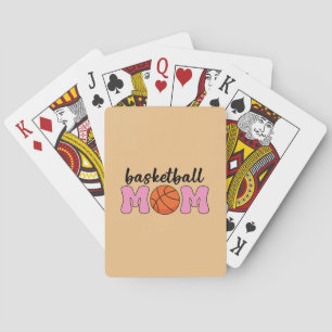 Basketball Mum Mothers Day Playing Cards