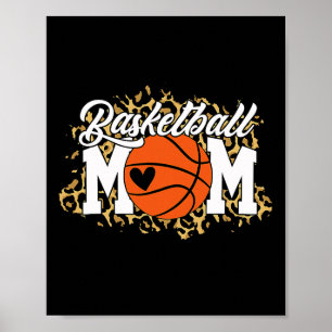 Basketball Mum Mum Game Day Outfit Mothers Day Gif Poster