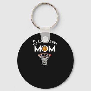 Basketball Mum Premium Key Ring