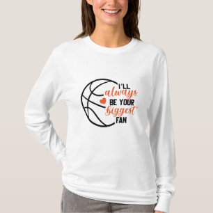 Basketball Mum Print T-Shirt