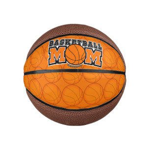 Basketball Mum Screwball Graphics Mini Basketball