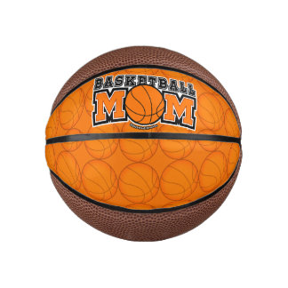 Basketball Mum Screwball Graphics Mini Basketball
