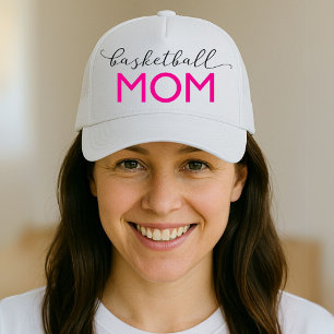 Basketball Mum Sporty Trucker Hat