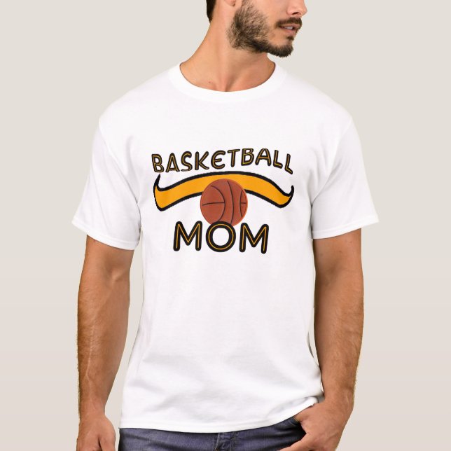 Basketball Mum T-Shirt (Front)
