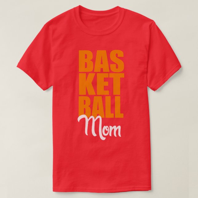 Basketball Mum  T-Shirt (Design Front)