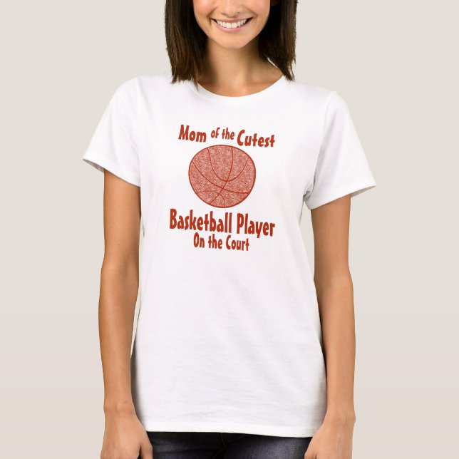 Basketball Mum T-Shirt (Front)