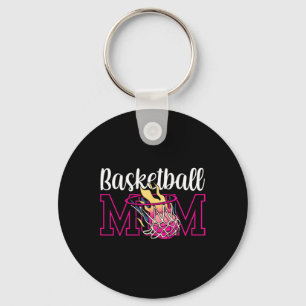 Basketball Mum Team Player Match Coach Mother Momm Key Ring