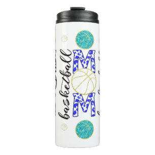 Basketball Mum Thermal Tumbler